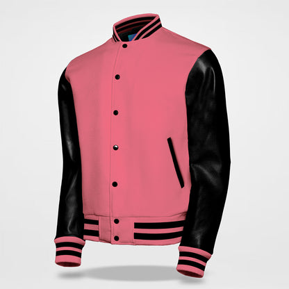 personalized varsity jacket sports side pose